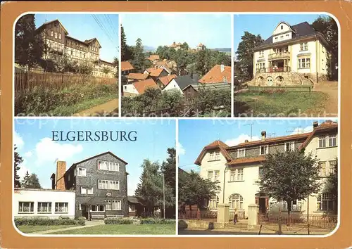 Elgersburg Reichsbahn Erholungsheim Schloss Kinderkurheim Adam Kuckhoff Schoeffenhaus Cottbus HOG Thueringer Hof Kat. Elgersburg