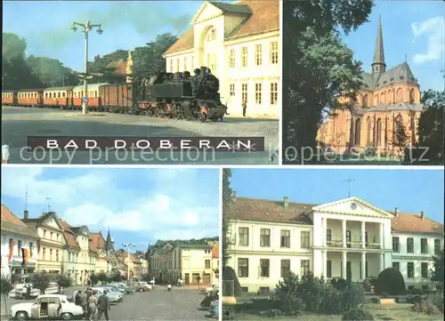 Bad Doberan Baederbahn Am Markt Klosterkirche Moorbad Kat. Bad Doberan