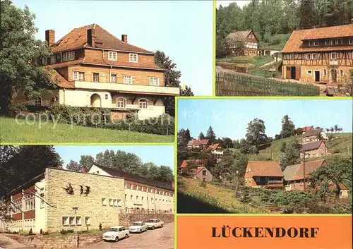 Lueckendorf FDGB Heim Karl Lucas Teilansichten Gaststaette Kretscham Kat. Kurort Oybin