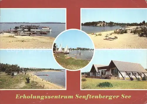 Senftenberg Niederlausitz Grosskochen MS Glueckauf Strandpartien Kinderferienlager Kat. Senftenberg