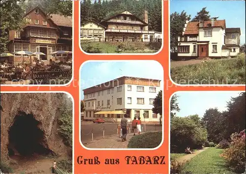 Tabarz Waldgaststaette Massenmuehle Schweizerhaus Cafe Deysingslust Backofenloch Hotel Tabarzer Hof Park Kat. Tabarz Thueringer Wald