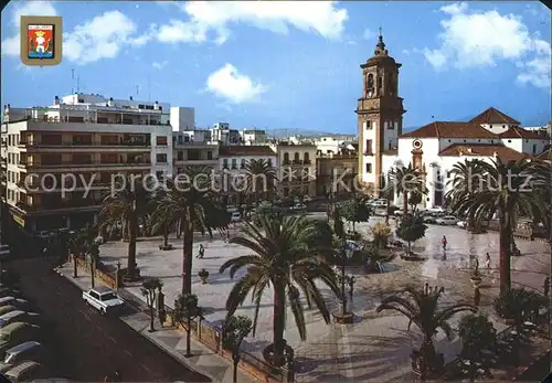 Algeciras Andalucia Plaza Alta e Iglesia de Nuestra Senora de la Palma Kat. Algeciras