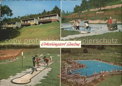 Sontra Feriendorf Kneippbad Minigolfplatz Schwimmbad Kat. Sontra