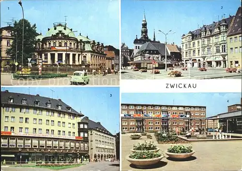 Zwickau Sachsen Milchbar Schumannplatz Hauptmarkt Ringcafe Zwickau Eckersbach Kat. Zwickau