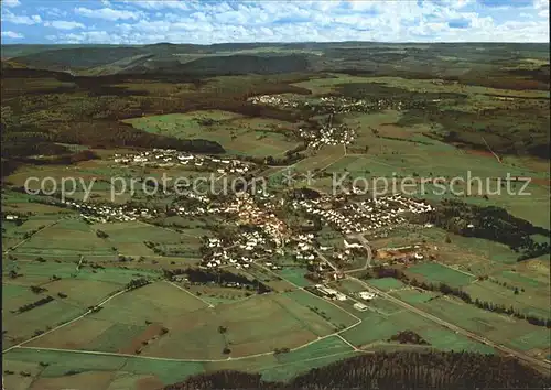 Schwarzach Odenwald Fliegeraufnahme Kat. Schwarzach