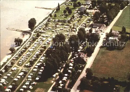 Koeln Rhein Campingplatz Berger Fliegeraufnahme Kat. Koeln