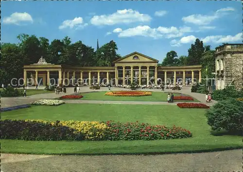 Bad Oeynhausen Brunnen und Wandelhalle Kat. Bad Oeynhausen