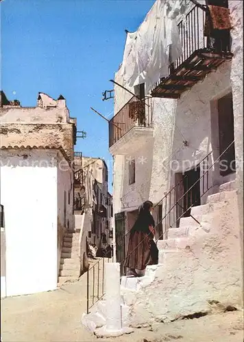 Ibiza Islas Baleares Calle tipica Kat. Ibiza