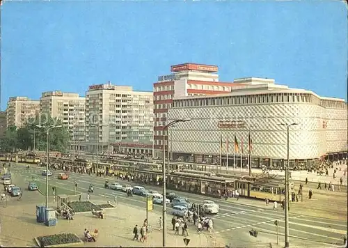 Leipzig Warenhaus Konsument am Bruehl Kat. Leipzig