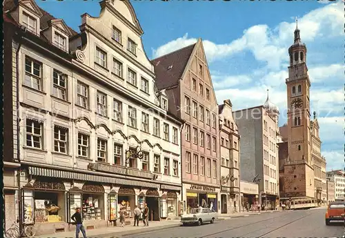 Augsburg Karolinenstrasse mit Perlach Kat. Augsburg