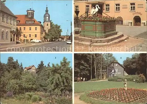 Langewiesen Ernst Thaelmann Str Der Schwan Karl Zink Heim Parkanlage Kat. Langewiesen