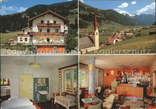 Hippach Cafe Pension Alpenblick Zimmer Gastraum Teilansicht Kat. Hippach