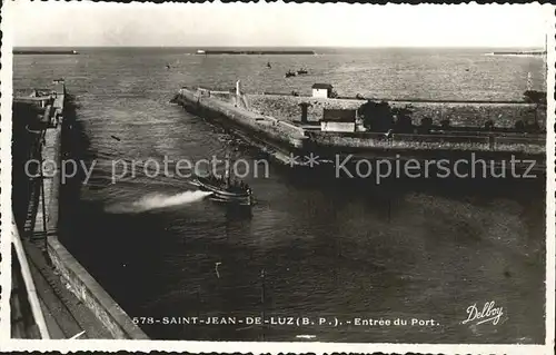 Saint Jean de Luz Entree du Port Kat. Saint Jean de Luz