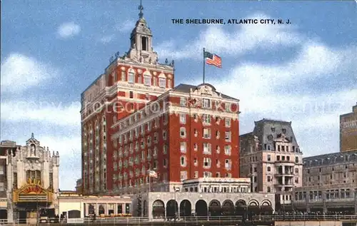 Atlantic City New Jersey The Shelburne Kat. Atlantic City