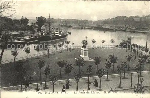 Bayonne Pyrenees Atlantiques La Place du Reduit Kat. Bayonne