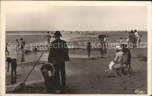 Le Crotoy La Plage a maree basse Kat. Le Crotoy