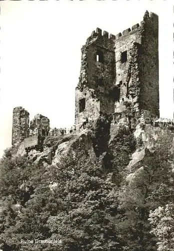 Koenigswinter Ruine Drachenfels / Koenigswinter /Rhein-Sieg-Kreis LKR