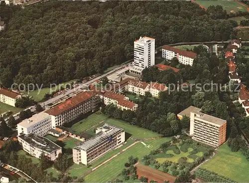 Rueppurr Ev Diakonissenanstalt Krankenhaus Mutterhaus Fliegeraufnahme Kat. Karlsruhe