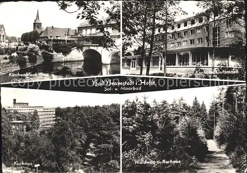 Bad Bramstedt Kirchenbleek Kurhotel Gutsmann Kurhaus Waldweg Kat. Bad Bramstedt