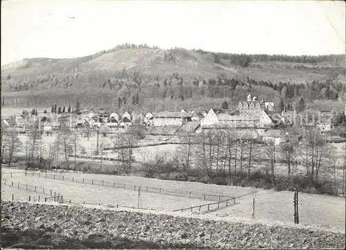 Haemelschenburg im Tal der Emmer Panorama Kat. Emmerthal
