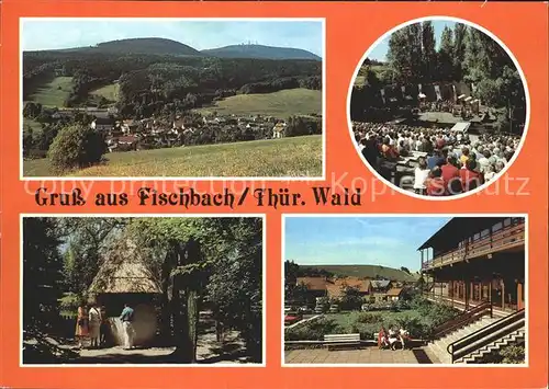Fischbach Eisenach Total Bergbuehne Im Park Thueringenbaude Kat. Eisenach