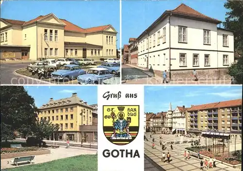Gotha Thueringen Klubhaus der Einheit Nationale Gedenkstaette Tivoli Kreiskulturhaus Neumarkt Kat. Gotha