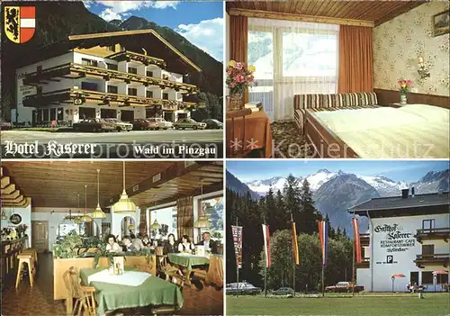 Wald Pinzgau Gasthof Hotel Kaserer Gastraum Zimmer Kat. Wald im Pinzgau