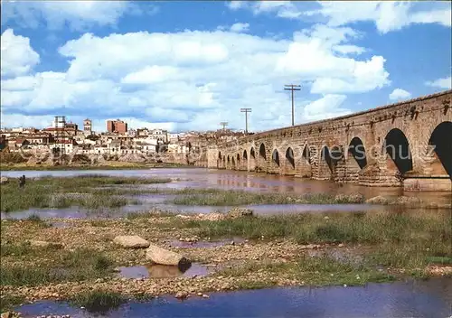 Merida Extremadura Romanische Bruecke Kat. Merida