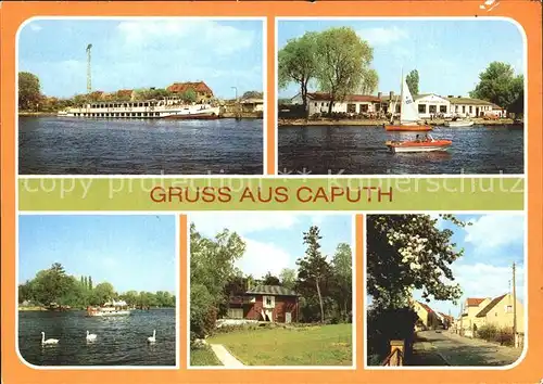 Caputh Restaurant Strandbad Einsteinhaus Kat. Schwielowsee