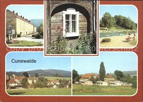 Cunewalde Umgebindehaus Volksbad Kat. Cunewalde