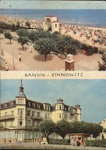 Bansin Ostseebad Zinnowitz Kat. Heringsdorf