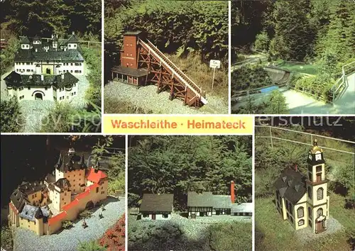 Waschleithe Heimateck Modellbau Kat. Beierfeld Erzgebirge