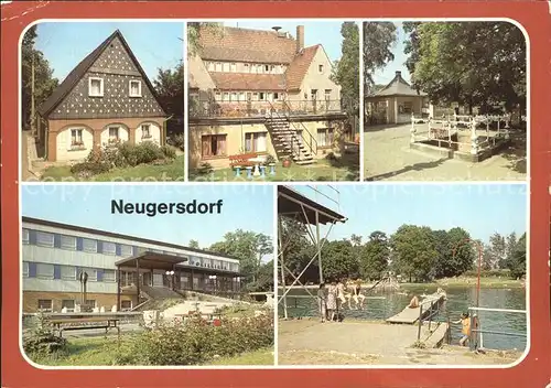 Neugersdorf Sachsen Spreequelle Jugendherberge Albert Funk Umgebindehaus Kat. Neugersdorf Sachsen