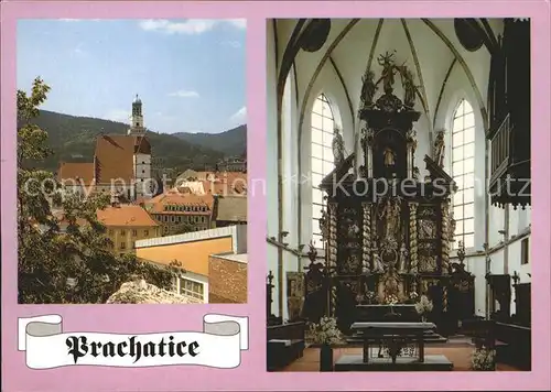 Prachatice Prachatitz Kirche innen Kat. Tschechische Republik