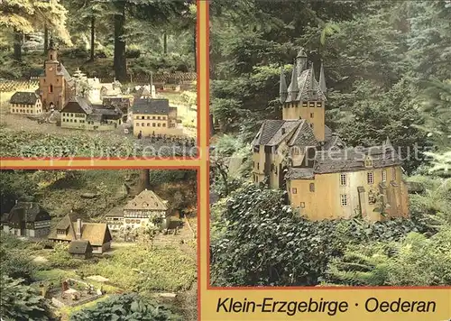 Oederan Klein Erzgebirge Modellbau Kat. Oederan