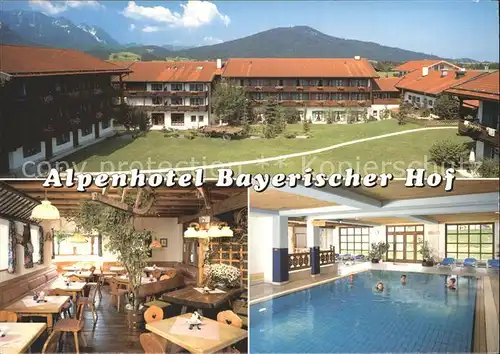 Inzell Alpenhotel Bayerischer Hof Kat. Inzell
