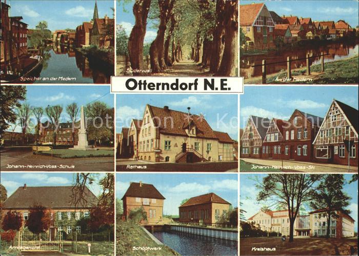 Ottendorf Stade Speicher Medem Schoepfwerk Vossstrasse Kat. Ahlerstedt