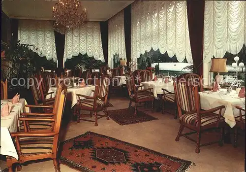 Bad Lauterberg Kurhotel Wiesenbeker Teich Restaurant Kat. Bad Lauterberg im Harz