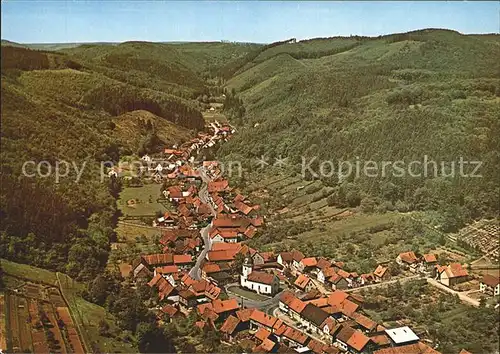 Steina Suedharz Fliegeraufnahme Kat. Bad Sachsa