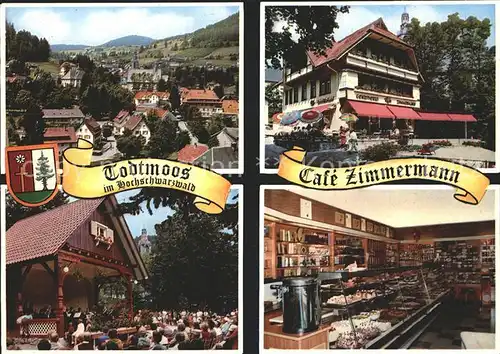 Todtmoos Cafe Zimmermann Kat. Todtmoos