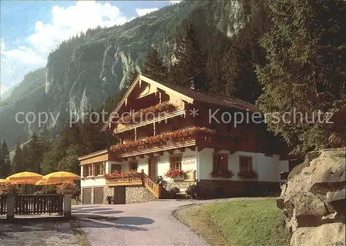 Mayrhofen Zillertal Alpengasthaus Klaushof Kat. Mayrhofen