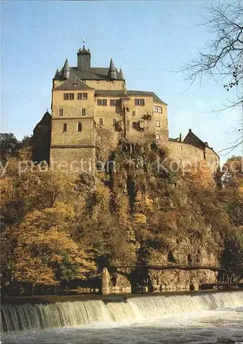 Hainichen Sachsen Burg Kriebstein Kat. Hainichen Sachsen