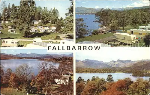 Windermere Bowness South Lakeland Fallbarrow Caravan Park  Kat. South Lakeland