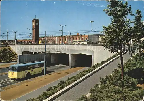 Nijmegen Tunnel met station Kat. Nimwegen Nijmegen