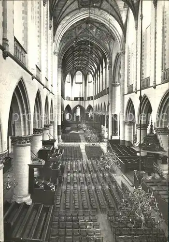 Haarlem Sankt Barvokirche Inneres Kat. Haarlem