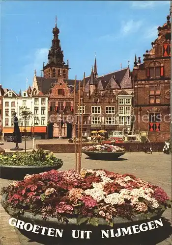 Nijmegen Grote Markt Sankt Stevenstoren Kat. Nimwegen Nijmegen