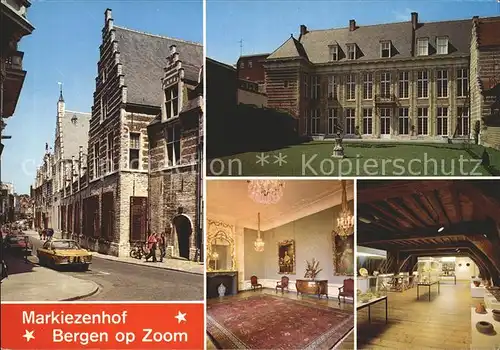 Bergen op Zoom Markiezenhof Kat. Bergen op Zoom