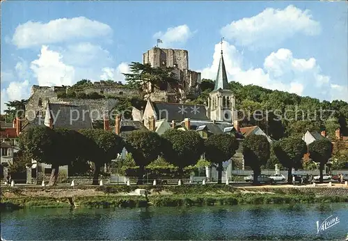 Montrichard Le Cher l`eglise Sainte Croix Kat. Montrichard