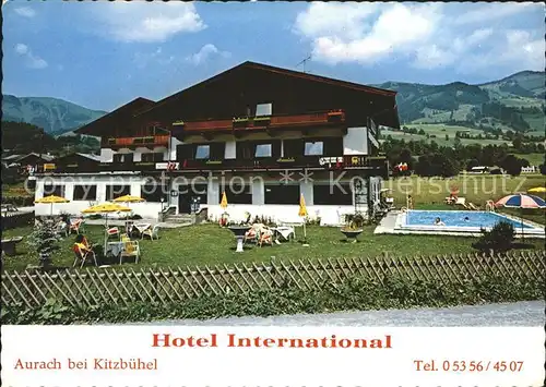 Aurach Kitzbuehel Hotel International Kat. Aurach bei Kitzbuehel