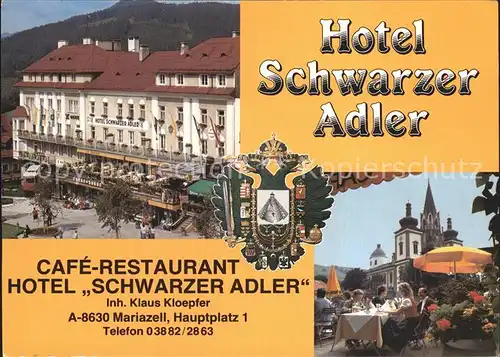 Mariazell Steiermark Hotel Schwarzer Adler Kat. Mariazell